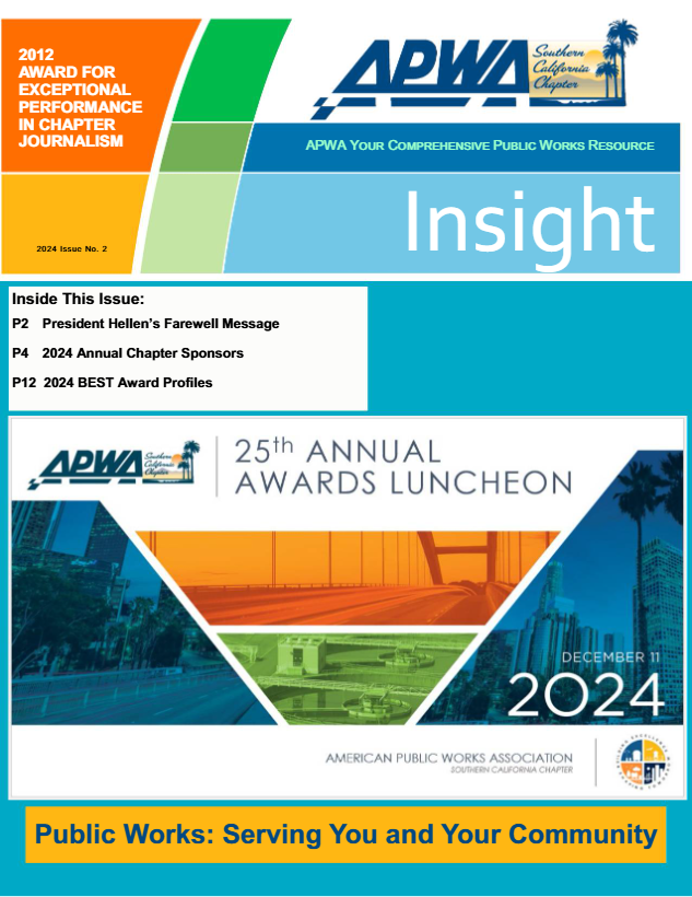 Insight Newsmagazine and Photo Gallery – APWA Southern California Chapter