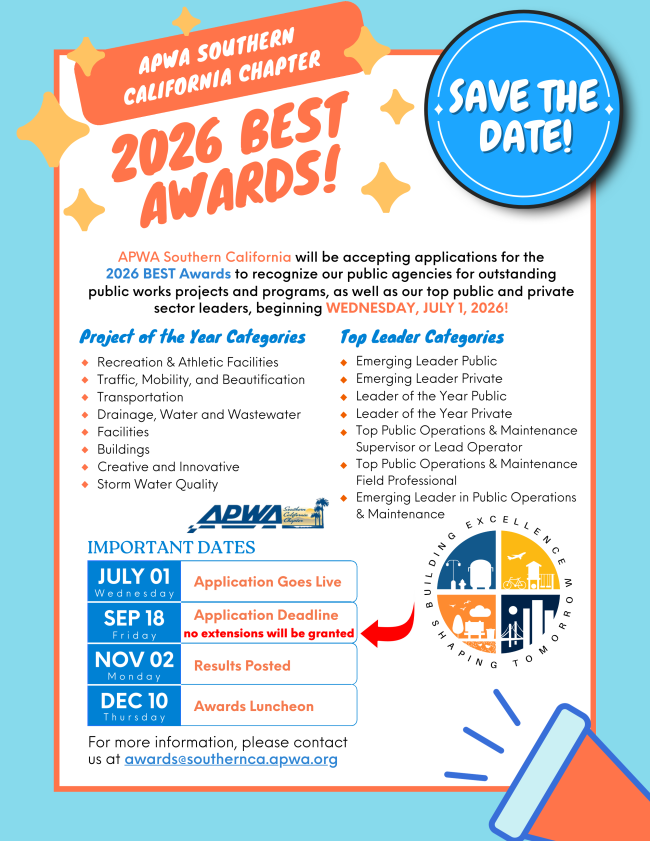 Awards – APWA Southern California Chapter